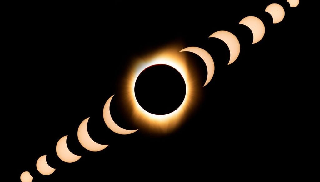 El fenómeno será visible en distintas fases dentro de una amplia franja del hemisferio norte, desde Alaska hasta el norte de África, con un recorrido que cruzará el Atlántico Norte y buena parte de Europa.