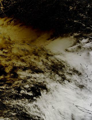 Eclipse solar, y Terra estaba allí