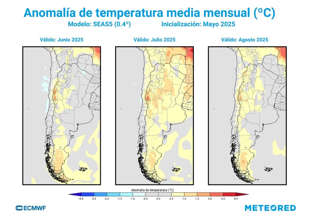 anomalías de temperaturas