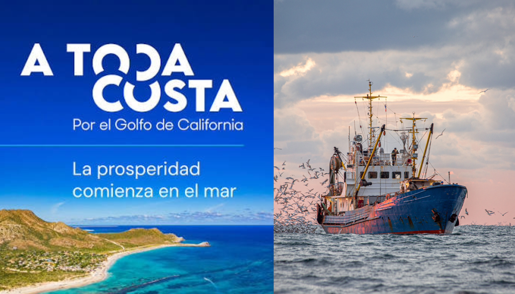 Promover la economía azul es la prioridad de esta iniciativa, con el fin de crecimiento económico y sostenible. Imagen compuesta de FUNDES/Adobe.