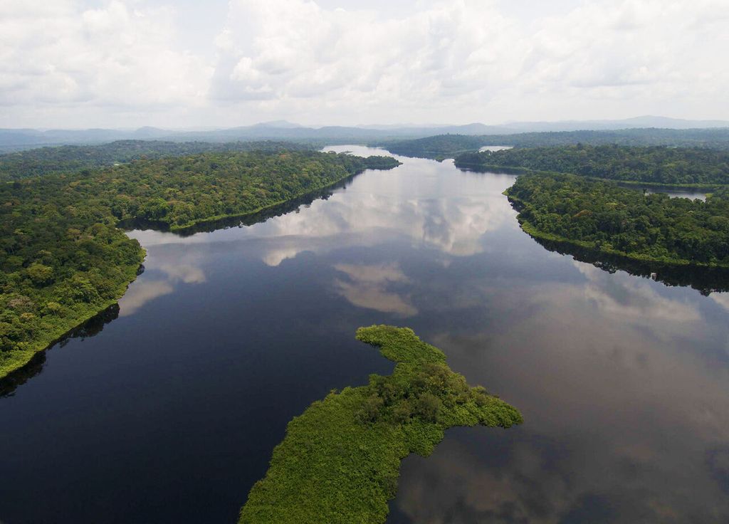 La lagune offre des paysages extraordinaires. La lagune offre des paysages extraordinaires.
