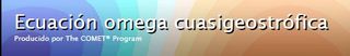 Ecuación omega cuasigeostrófica