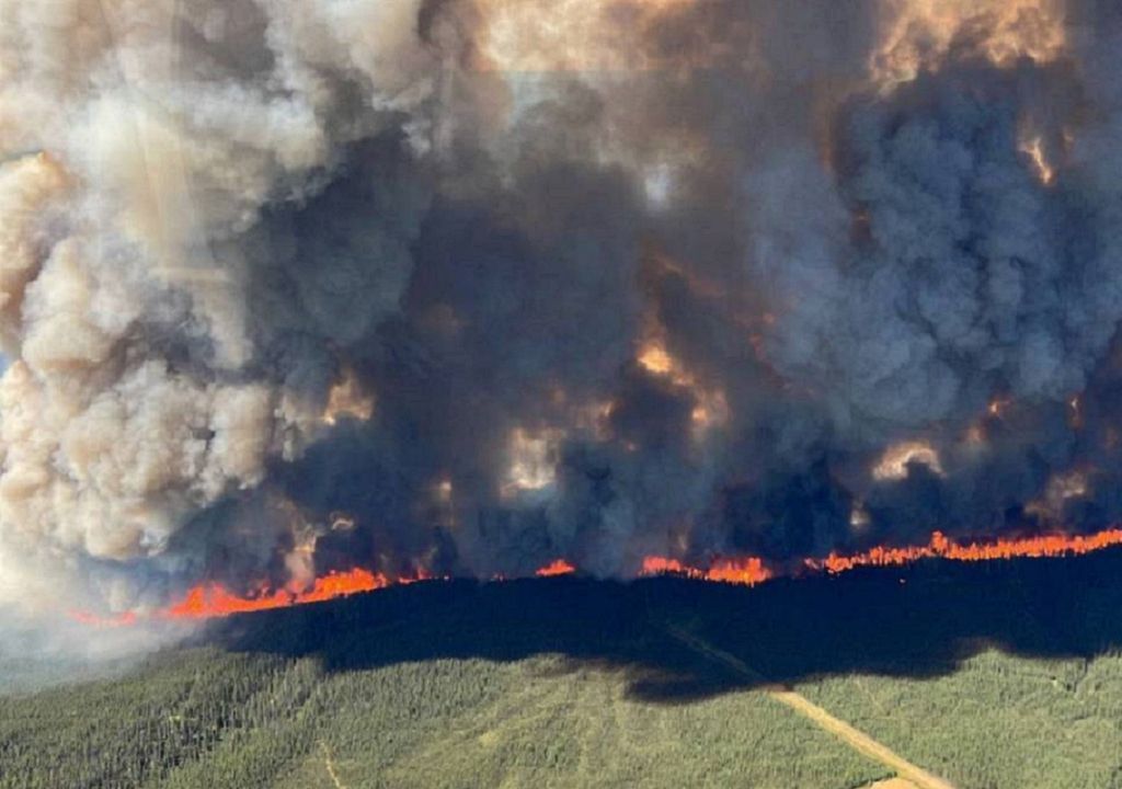 Incendios en Canadá. humo llega a EEUU calidad del aire peligroso