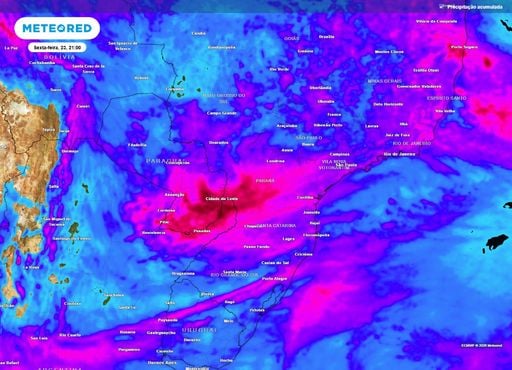 Efeito El Ni&ntilde;o: chuva no Paran&aacute; j&aacute; supera a m&eacute;dia de outubro e pode passar de 600 mm