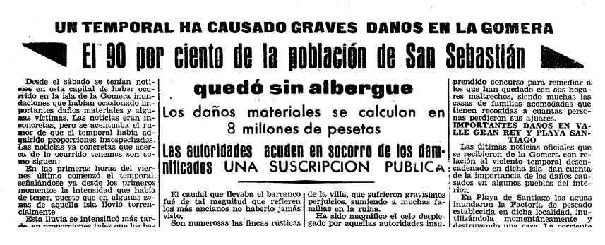 Efemérides Meteorológicas En Canarias Del Siglo Xx Y Xxi: Parte I Efemérides Meteorológicas En Canarias Del Siglo Xx Y Xxi: Parte I