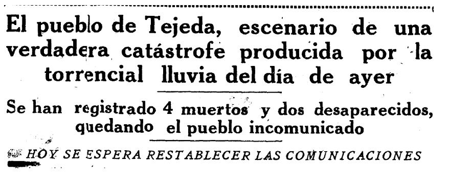 Efemérides Meteorológicas En Canarias Del Siglo Xx Y Xxi: Parte I Efemérides Meteorológicas En Canarias Del Siglo Xx Y Xxi: Parte I