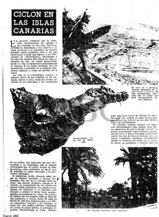 Efemérides meteorológicas en Canarias del siglo XX y XXI: Parte II