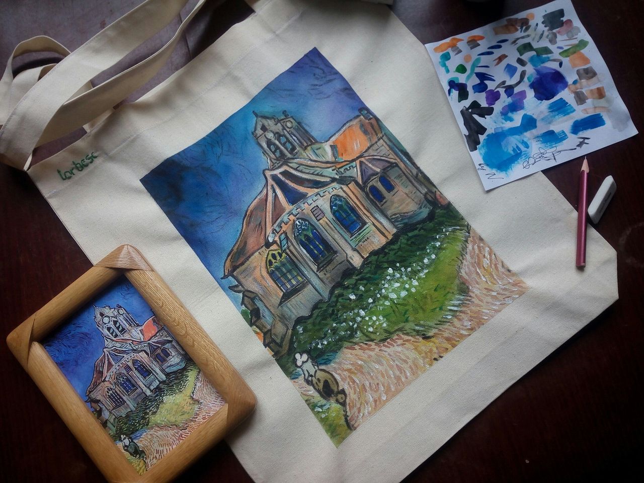 Die Kirche von Auvers-sur-Oise wurde zu einem der berühmtesten Gemälde von Vincent van Gogh.