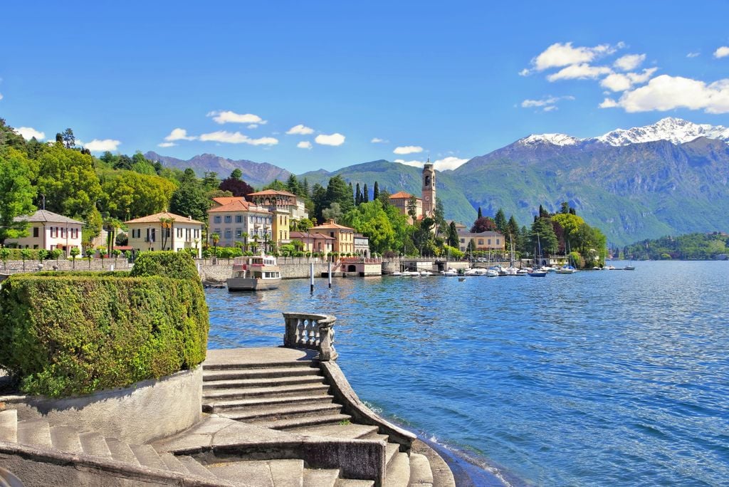 Comer See Traumlage: Tremezzo am Comer See. Er ist Europas Top-Star. Foto: Adobe Stock