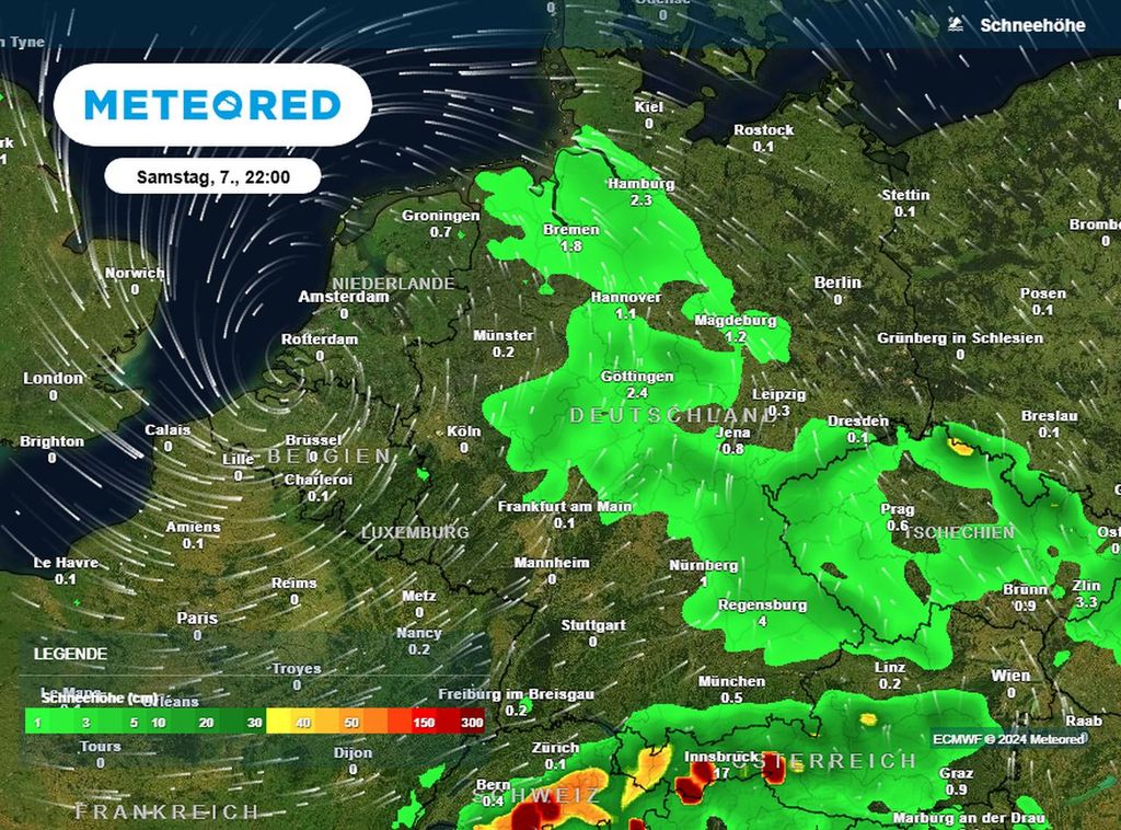 schnee, deutschland, 2. Advent