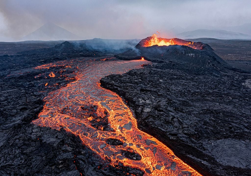 Volcán Islandia