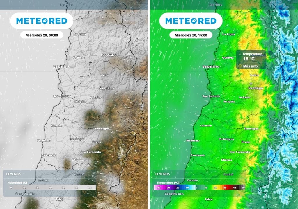 Este jueves estará marcado por un inicio de jornada frío y húmedo, acompañado por nubosidad. En la tarde, la máxima apenas rondará los 18 grados en el centro capitalino.