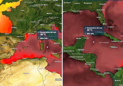 El agua a 30 &ordm;C: el Mediterr&aacute;neo acaba junio tan c&aacute;lido como el Caribe. &iquest;Qu&eacute; podemos esperar?