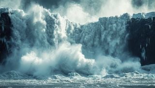 El agua atrapada que explota: j&ouml;kulhlaup y las inundaciones repentinas de origen glaciar