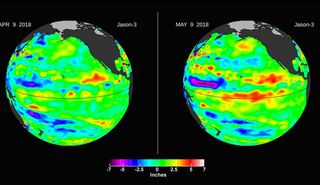 El agua caliente se cuela en el Pacífico Central: la onda de Kelvin y El Niño