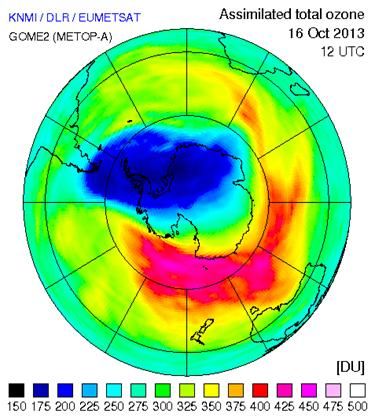 El Agujero De Ozono Afecta Por Tercera Vez Este Año A La Patagonia 