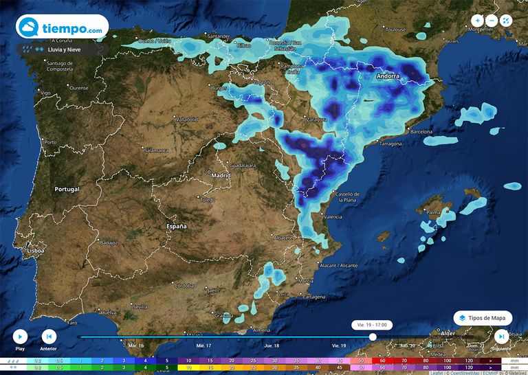 Lluvias España Lluvias España