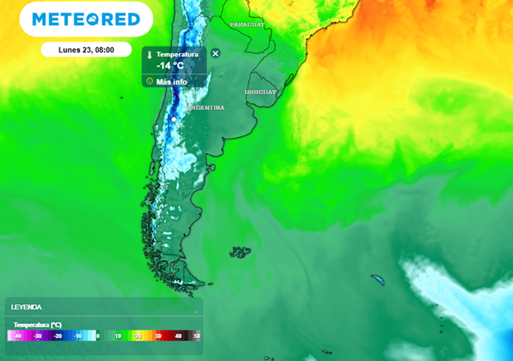 aire polar argentina nieve frío viento aire polar argentina nieve frío viento