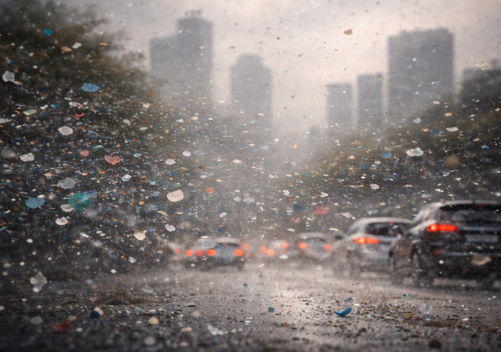 El aire que respiramos en las ciudades está lleno de microplásticos invisibles y la cantidad alarma a los científicos