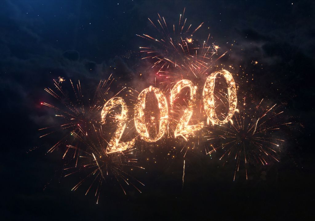 Año nuevo Nochevieja tiempo clima pronóstico 2020