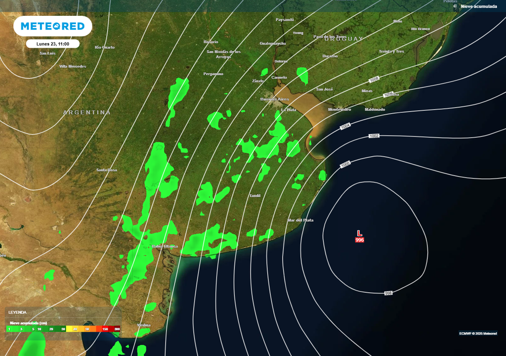 Nieve nevadas Buenos Aires frío polar Alerta fuertes vientos SMN Nieve nevadas Buenos Aires frío polar Alerta fuertes vientos SMN
