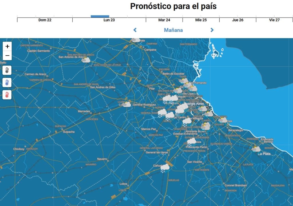 Nieve nevadas Buenos Aires frío polar Alerta fuertes vientos SMN Nieve nevadas Buenos Aires frío polar Alerta fuertes vientos SMN