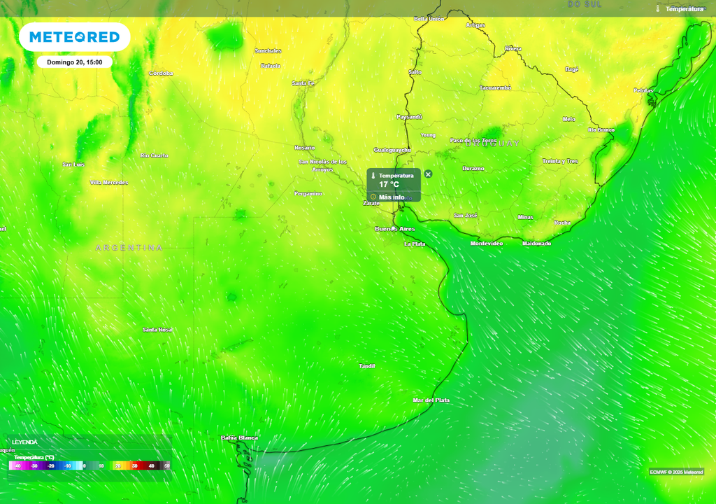 Tiempo clima pronóstico Buenos Aires AMBA vacaciones de invierno