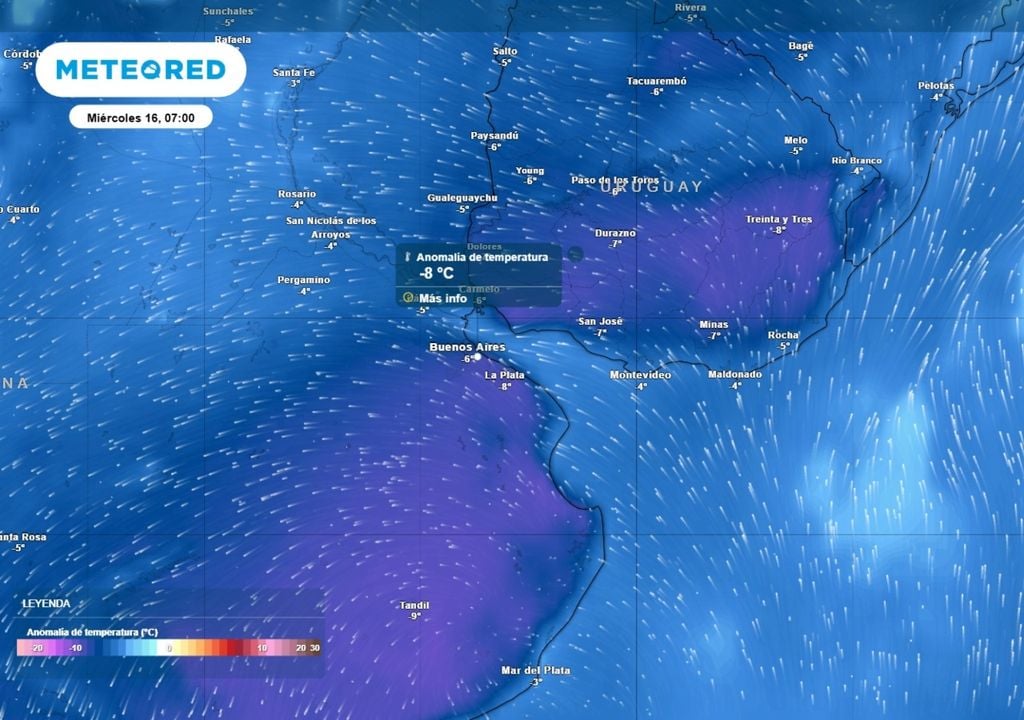 frio Al AMBA le queda atravesar un último pulso de aire frío antes del repunte térmico definitivo.