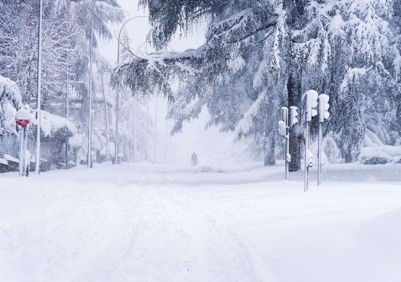 La nieve es el fenómeno meteorológico por el que será recordado 2021, con la borrasca Filomena de enero.