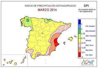 El año hidrológico 2013-2014