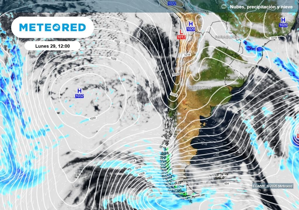 Presencia anticiclónica seguirá durante el inicio de la próxima semana en la RM: siguen las heladas y las tardes templadas.