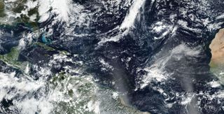 El Atlántico tropical a fecha de 21 de octubre de 2019
