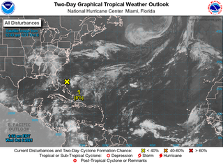 El Atlántico tropical bastante tranquilo
