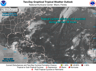 El Atlántico tropical pasa a una fase inactiva tensa
