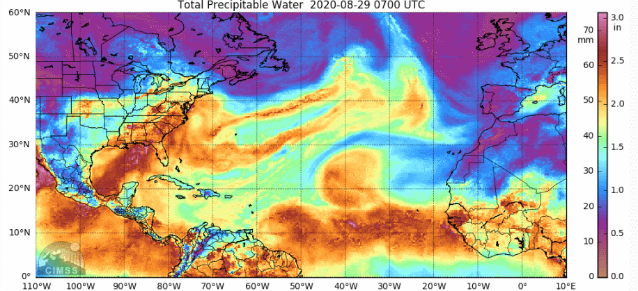 El Atlántico tropical potencialmente activo: tres zonas vigiladas