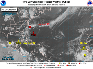 El Atlántico tropical se activa a mediados de junio de 2021