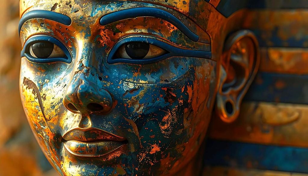 Azul egipcio El azul egipcio revolucionó el arte al convertirse en el primer pigmento sintético conocido de la humanidad. Siglos después, la ciencia moderna sigue detectándolos en obras antiguas y revelando su sorprendente legado histórico.