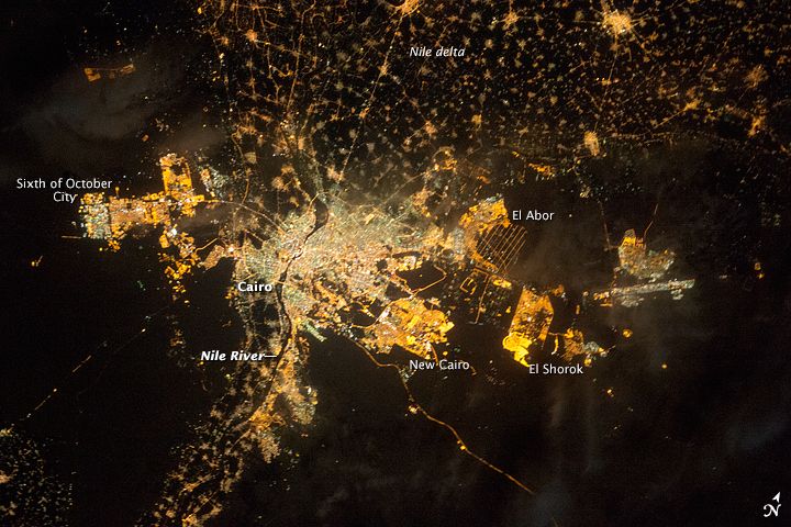 El Cairo En La Noche