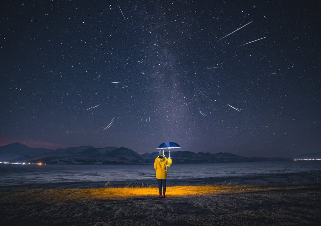 Lluvia de meteoritos