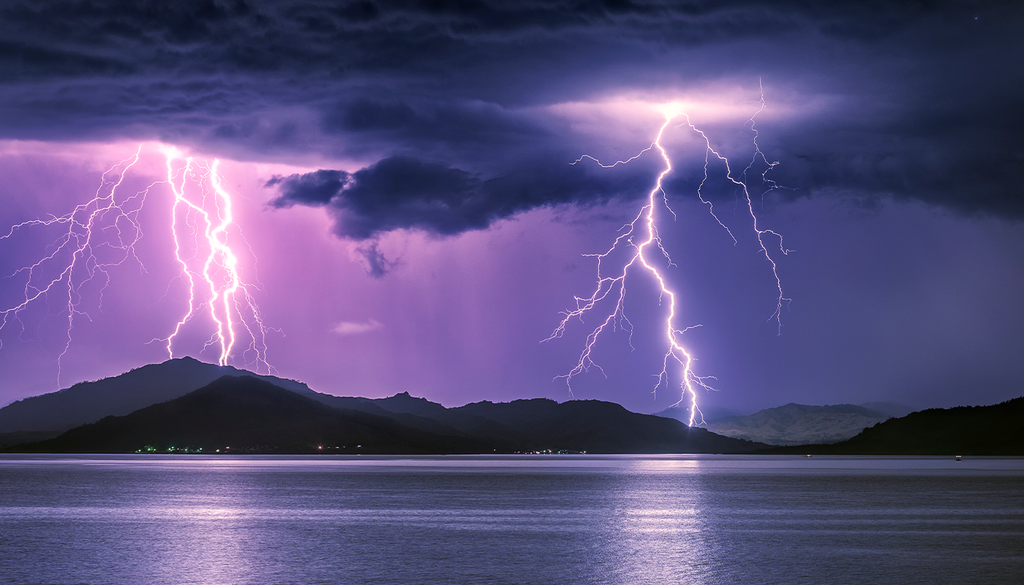 Las tormentas eléctricas son particularmente frecuentes en verano.