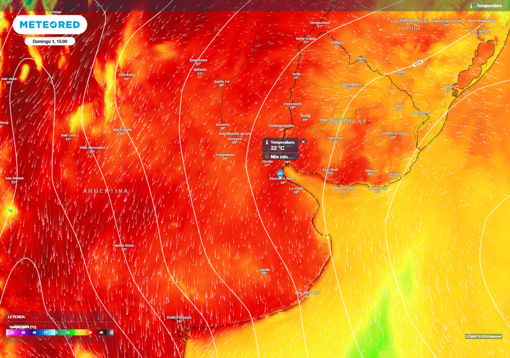El domingo 1°de marzo será una jornada netamente de verano en Buenos Aires, con mucha presencia de sol y temperaturas de hasta 33 °C.