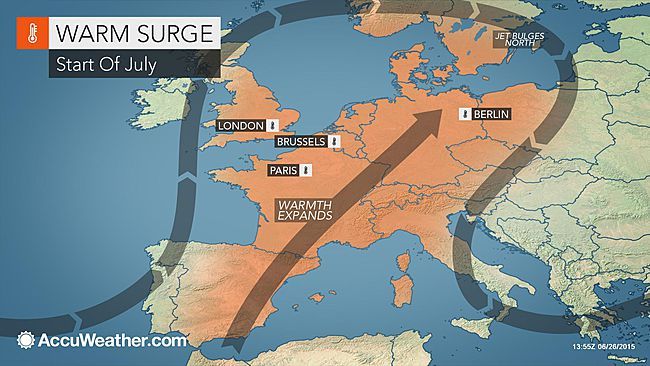 El Calor Engullirá Gran Parte De Europa La Próxima Semana