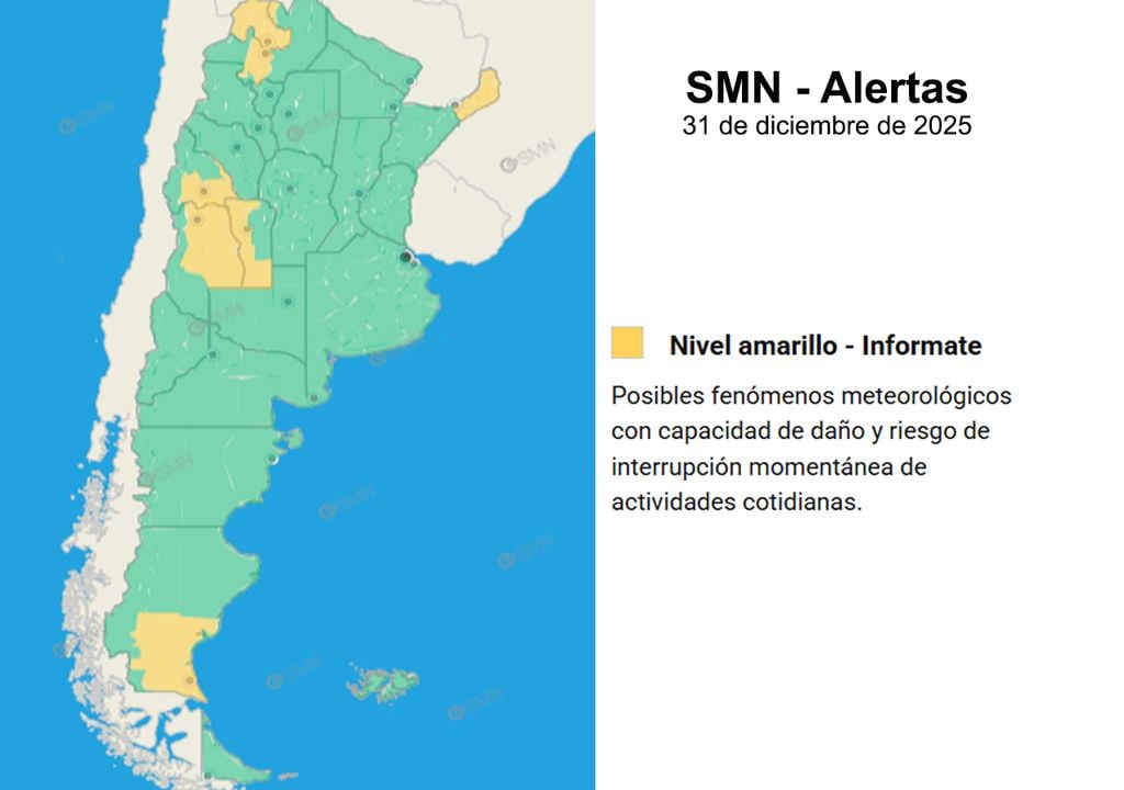 Alertas 31 dic