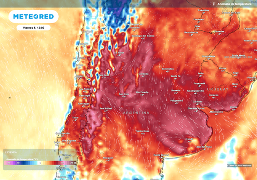 El calor se afianzará en parte de Argentina: a partir del jueves la barrera de los 40 ºC se romperá en varias provincias