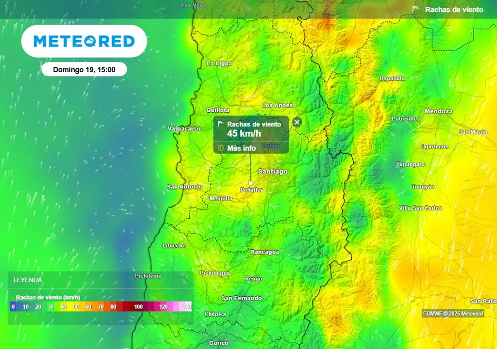 mapa de rachas de viento mapa de rachas de viento