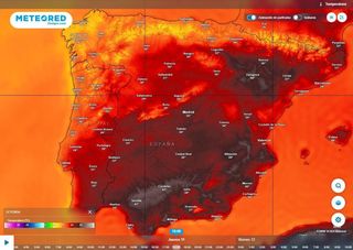 Mañana el calor será muy intenso en España, pero el fin de semana llega el desplome en estas zonas