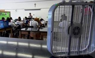 El calor y los niños en las escuelas españolas