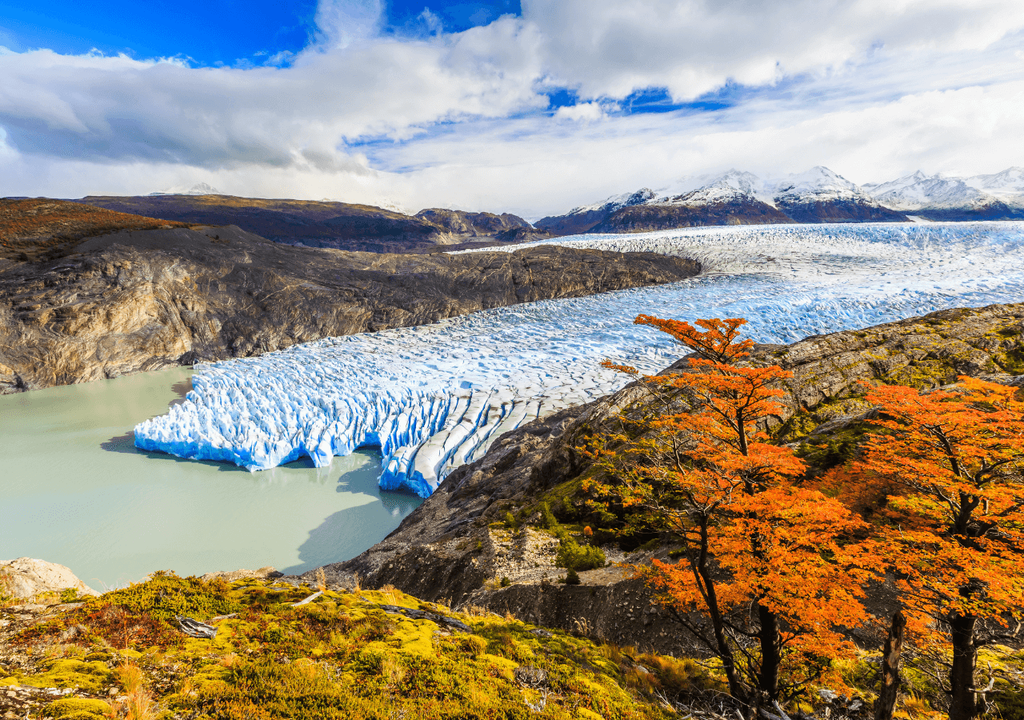 Glaciar Grey en el Parque Nacional Torres del Paine, Chile. Glaciar Grey en el Parque Nacional Torres del Paine, Chile.