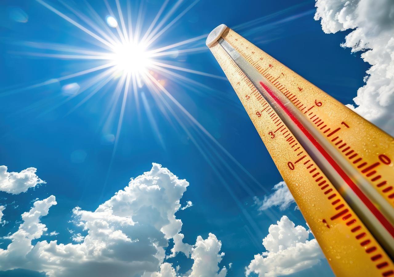 Un día abrasador: el sol implacable y las altas temperaturas se han vuelto el emblema de las olas de calor cada vez más intensas en todo el mundo.