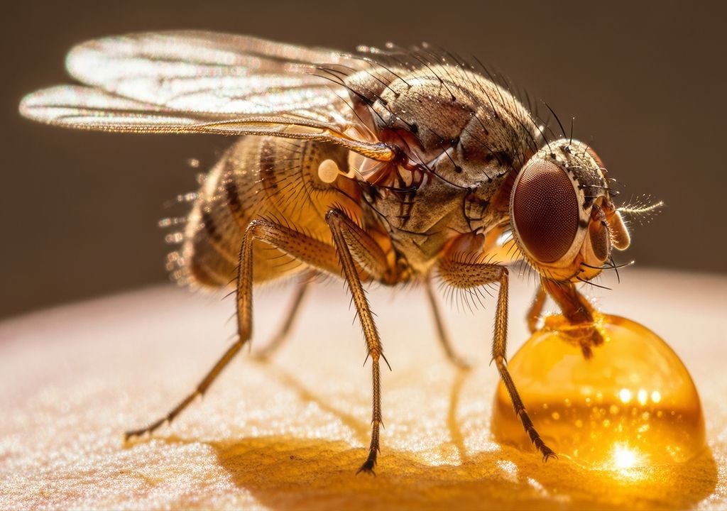 Cambios genéticos Un efecto inesperado y perturbador del calentamiento global es hallado por la ciencia: las moscas de la fruta heredan un cambio genético causado por el estrés térmico, acelerando la evolución.